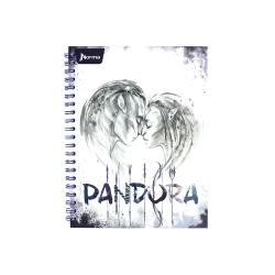 Cuaderno Argollado Durabook 105 Avatar 80 Hojas Linea Corriente 6 Caras/Corazon