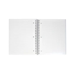Cuaderno Argollado Durabook 95 Academico Femenino 175 Hojas 7 Materias Mixto   2 Verde Menta