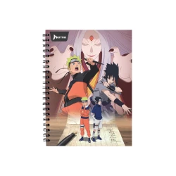 Cuaderno Argollado Durabook Grande Naruto 80 Hojas Linea Corriente    8 Kaguya