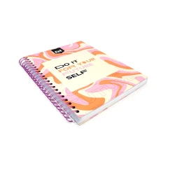 Cuaderno Argollado Durabook Kiut Grande 160 Hojas 5 Materias Cuadriculado Do It For Your Future