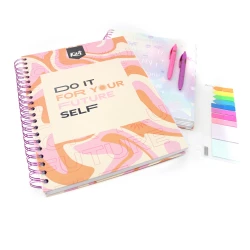 Cuaderno Argollado Durabook Kiut Grande 160 Hojas 5 Materias Cuadriculado Do It For Your Future