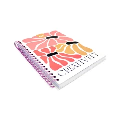 Cuaderno Argollado Durabook Kiut Grande 160 Hojas 5 Materias Mixto Creativity