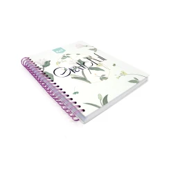 Cuaderno Argollado Durabook Kiut Grande 160 Hojas 5 Materias Mixto Grateful