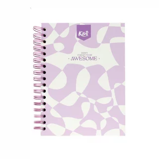 Cuaderno Argollado Durabook Kiut Grande 175 Hojas 7 Materias Cuadriculado Dont Forget To Be