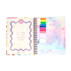 Cuaderno Argollado Durabook Kiut Grande 175 Hojas 7 Materias Mixto You Are Infinite