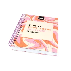 Cuaderno Argollado Durabook Kiut Mediano 160 Hojas 5 Materias Cuadriculado Do It For Your Future