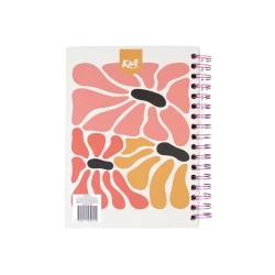 Cuaderno Argollado Durabook Kiut Mediano 160 Hojas 5 Materias Mixto Creativity
