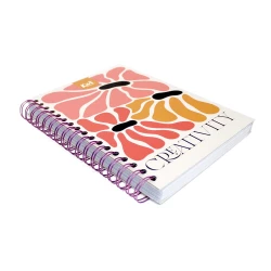 Cuaderno Argollado Durabook Kiut Mediano 160 Hojas 5 Materias Mixto Creativity