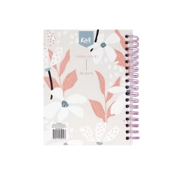 Cuaderno Argollado Durabook Kiut Mediano 160 Hojas 5 Materias Mixto Raison Detre