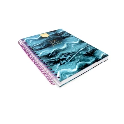 Cuaderno Argollado Durabook Kiut Mediano 175 Hojas 7 Materias Cuadriculado Let The Sea