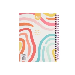 Cuaderno Argollado Durabook Kiut Mediano 175 Hojas 7 Materias Cuadriculado The Best Is Yet To Come