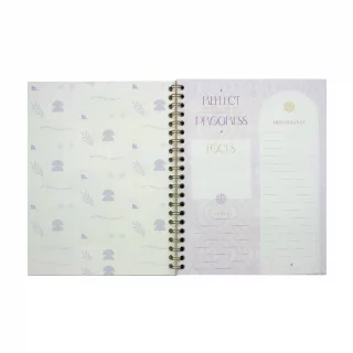 Cuaderno Argollado Durabook Platino Grande Kiut 80 Hojas Linea Corriente  Emuna