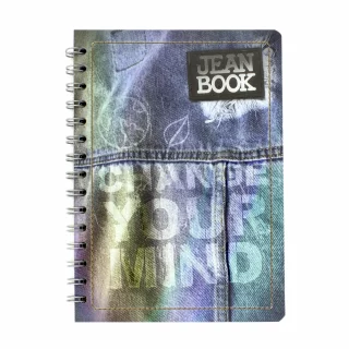Cuaderno Argollado Pequeño 80 Hojas Linea Corriente Jean Book - Your Mind