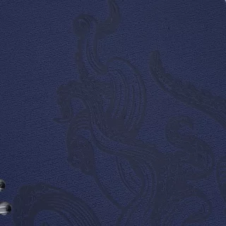 Cuaderno Argollado tapa dura  mediano Multimateria 7M Linea Corriente Norma Cuero - Graffio Azul