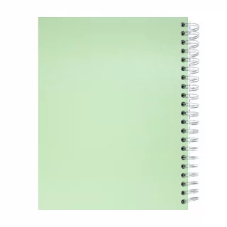 Cuaderno Argollado Tapa Dura Grande 7 Materias Cuadriculado Norma Cuero Femenino-Sideral Verde Ocean
