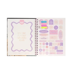 Cuaderno Argollado Tapa Dura Grande 80 Hojas Cuadriculado Kiut Best Is Yet To Come