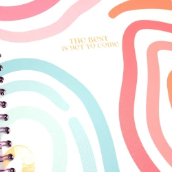 Cuaderno Argollado Tapa Dura Grande 80 Hojas Cuadriculado Kiut Best Is Yet To Come