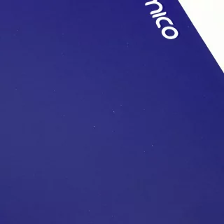 Cuaderno Argollado Tapa Dura Grande 80 Hojas Linea Corriente Academico Azul Rey
