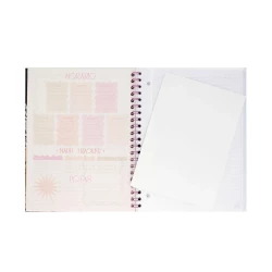 Cuaderno Argollado Tapa Dura Grande 80 Hojas Linea Corriente Kiut Make It Happen