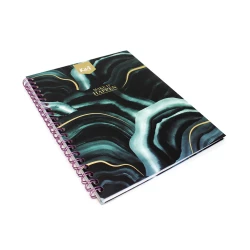 Cuaderno Argollado Tapa Dura Grande 80 Hojas Linea Corriente Kiut Make It Happen