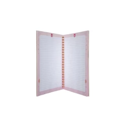 Cuaderno Argollado Tapa Dura Grande 80 Hojas Linea Corriente Kiut Platino Self Love
