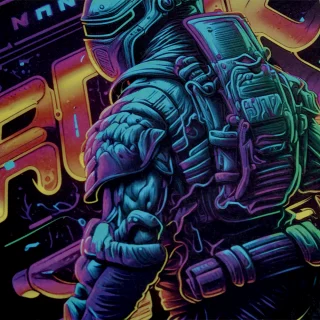 Cuaderno argollado tapa dura grande masculino 80 hojas cuadriculado X-presarte - astronauta