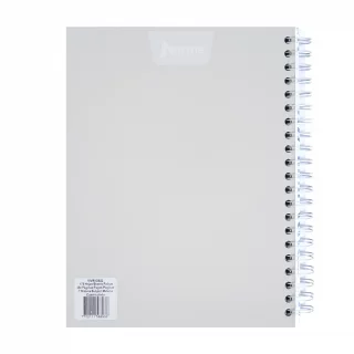 Cuaderno Argollado tapa dura grande Multimaterias 7M Cuadriculado Academico - Khaki
