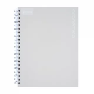 Cuaderno Argollado tapa dura grande Multimaterias 7M Cuadriculado Academico - Khaki