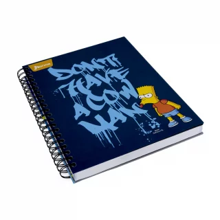 Cuaderno Argollado tapa dura grande Multimaterias 7M Cuadriculado Los Simpsons - Don'T Have