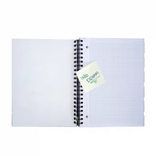 Cuaderno Argollado tapa dura grande Multimaterias 7M Cuadriculado Los Simpsons - Don'T Have