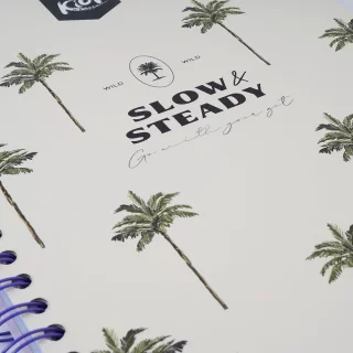 Cuaderno Argollado tapa dura Kiut grande 175 Hojas 7M Cuadriculado Slow
