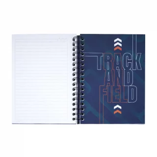 Cuaderno argollado tapa dura masculino mediano 175 hojas 7M mixto X-presarte - relax