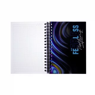 Cuaderno Argollado Tapa Dura Mediano Multimateria 7M Cuadriculado X-Presarte Boo