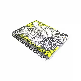Cuaderno Argollado Tapa Dura Mediano Multimateria 7M Cuadriculado X-Presarte Street Wear