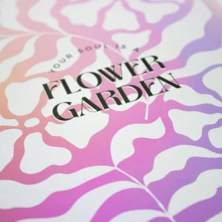 Cuaderno Argollado Tapa Dura Mediano Multimateria 7M Mixto X-Presarte Flower Garden