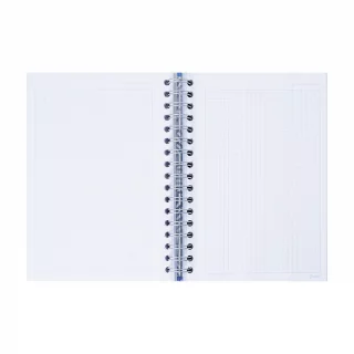 Cuaderno Argollado tapa dura mediano Multimaterias 7M Cuadriculado Academico - Khaki