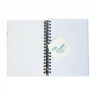 Cuaderno Argollado tapa dura mediano Multimaterias 7M Cuadriculado Los Simpsons - Eating