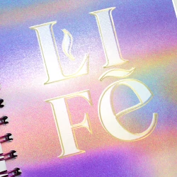 Cuaderno Argollado Tapa Flexible Pequeño 80 Hojas Cuadriculado Kiut Life