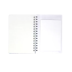 Cuaderno Argollado Tapa Flexible Pequeño 80 Hojas Linea Corriente Jean Book Right