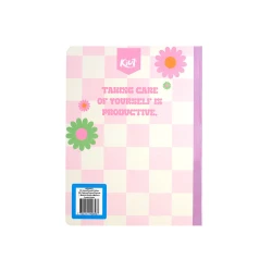 Cuaderno Cosido  100 Hojas Cuadriculado Kiut Dont Over Think It