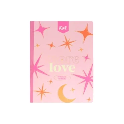 Cuaderno Cosido  100 Hojas Cuadriculado Kiut More Love