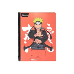 Cuaderno Cosido  100 Hojas Cuadriculado Naruto Manos