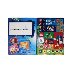 Cuaderno Cosido  100 Hojas Cuadriculado Sonic Too Easy