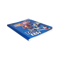 Cuaderno Cosido  100 Hojas Cuadriculado Sonic Too Easy