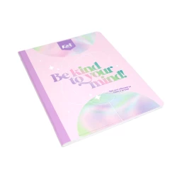 Cuaderno Cosido  100 Hojas Linea Corriente Kiut Be Kind To Your Mind