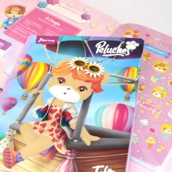 Cuaderno Cosido  100 Hojas Linea Corriente Peluches Globo