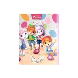 Cuaderno Cosido  100 Hojas Linea Corriente Peluches Lago