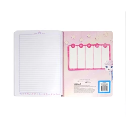 Cuaderno Cosido  100 Hojas Linea Corriente Peluches Patines