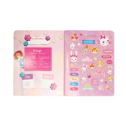Cuaderno Cosido  100 Hojas Linea Corriente Peluches Viaje