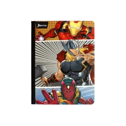 Cuaderno Cosido  100 Hojas Linea Corriente The Avengers Thor